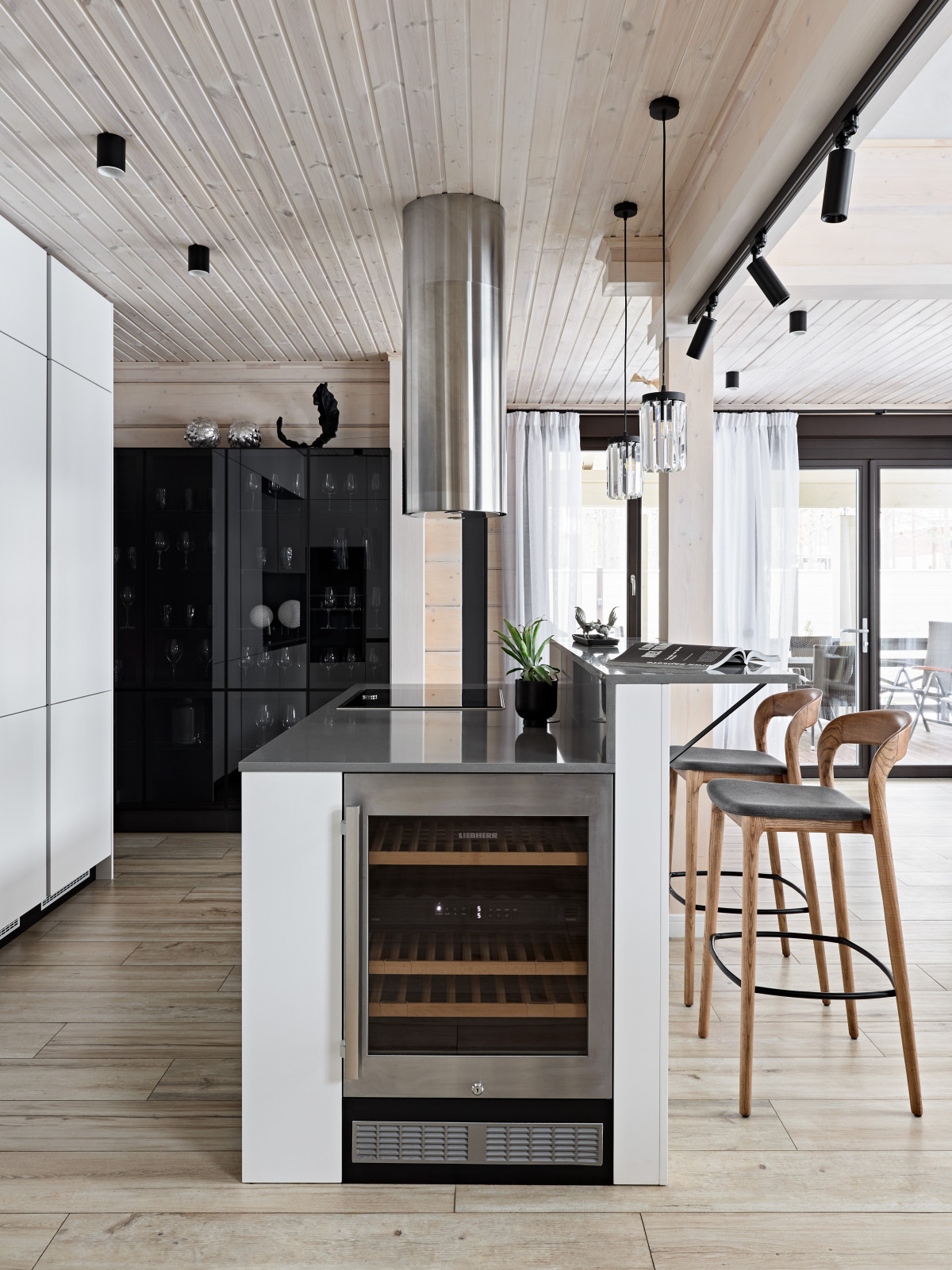 Дом из клееного бруса 390 м2 в п. Белоостров