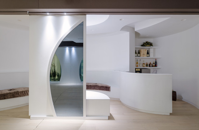 Villa Romana modern-hausbar
