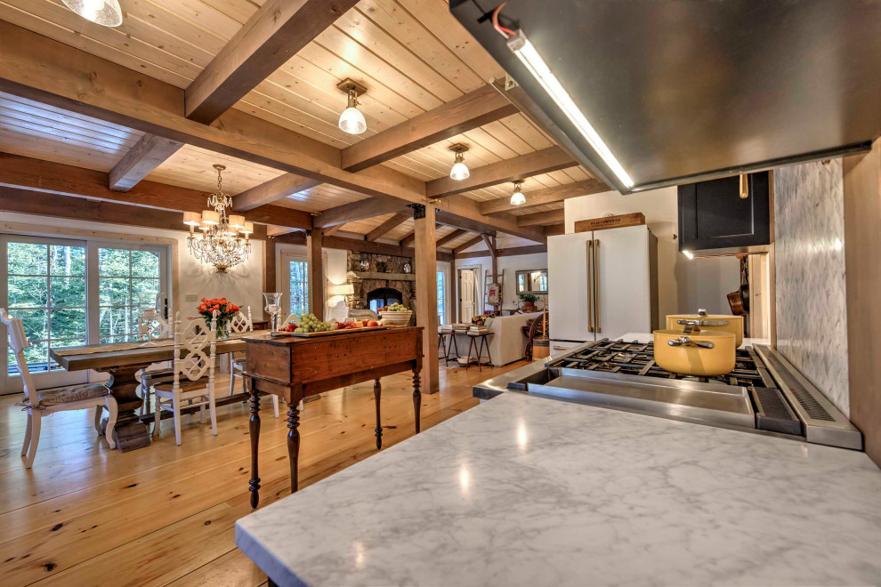 Rustic Ski Chalet Kitchen - West Dover, VT
