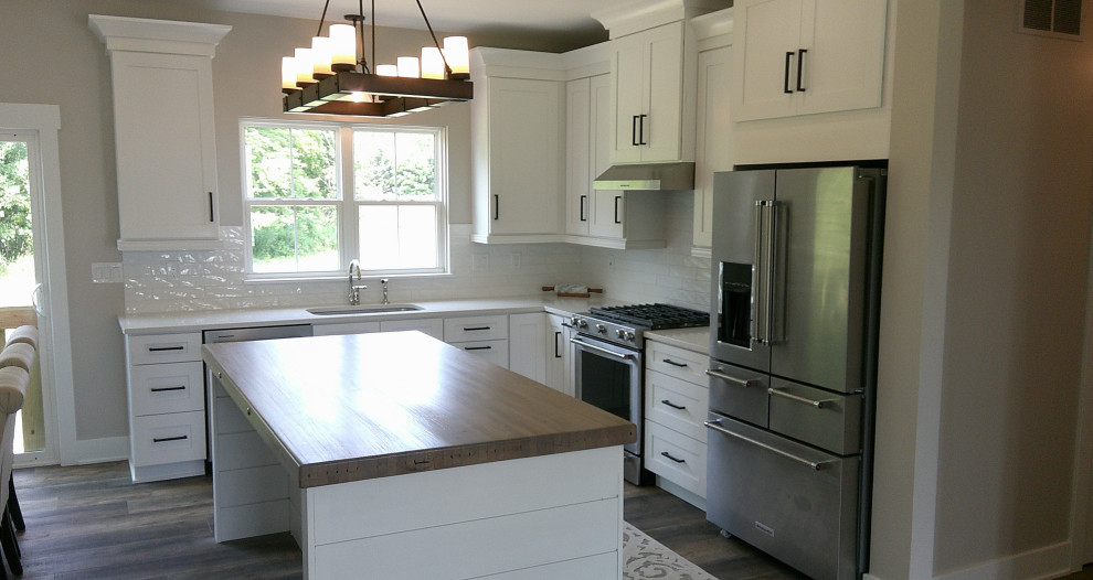 White Ranch Home With Farmhouse Flair