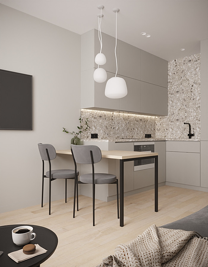 Проект квартиры минимализм