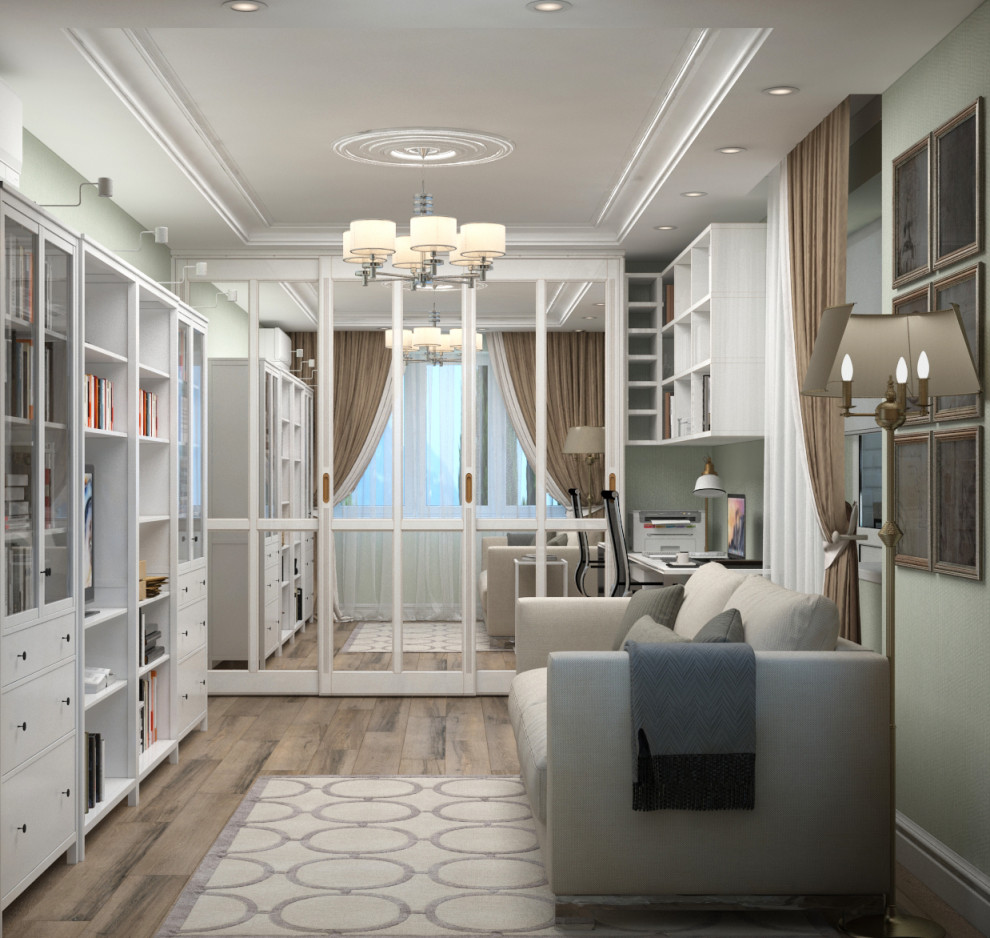 Дизайн проект гостиной в г. Жуковский