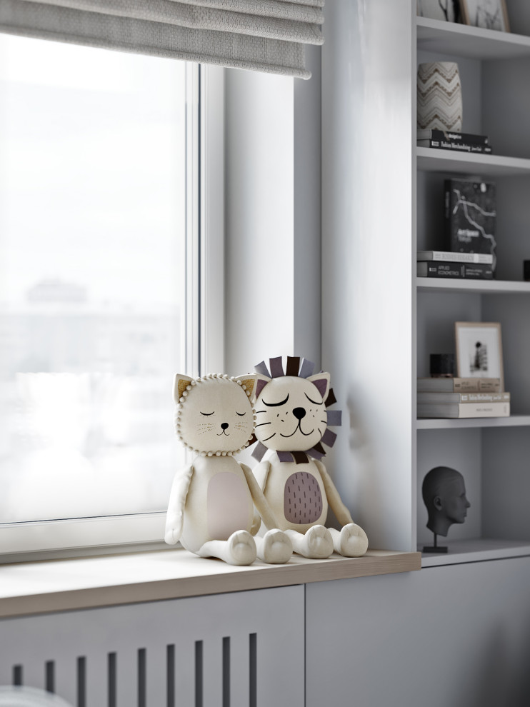 Дизайн-проект 2-комнатной кв., ЖК "Шуваловский", СПб, 60 кв.м.