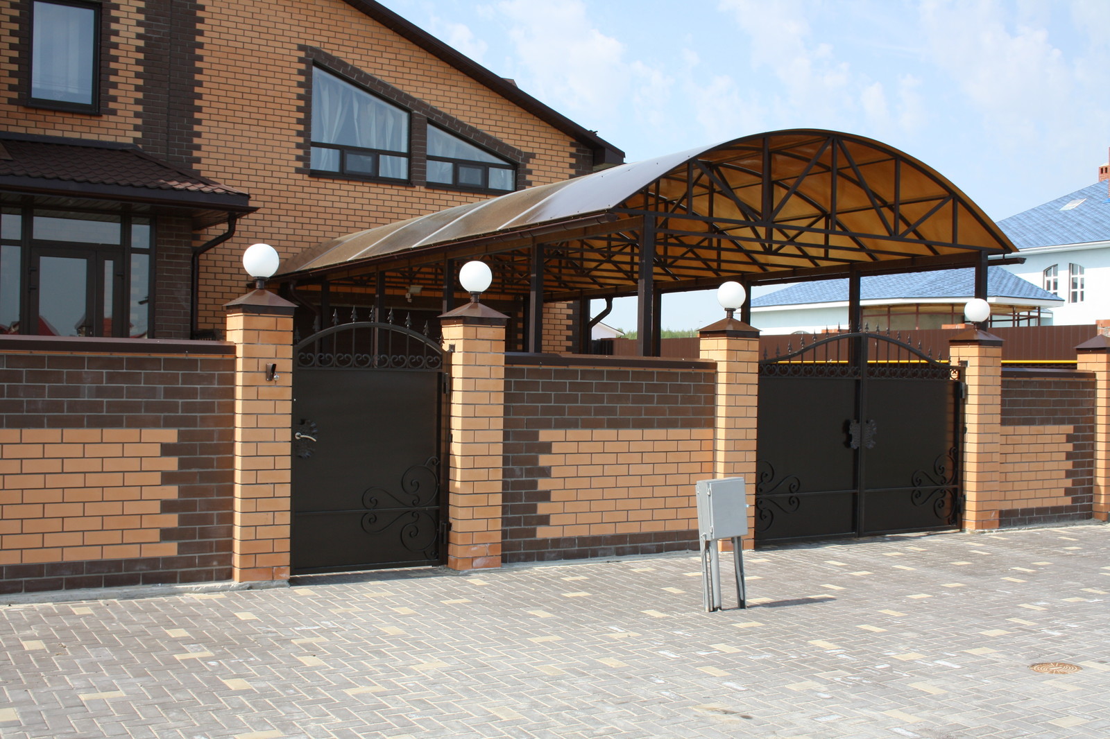 Кованые ворота и калитки