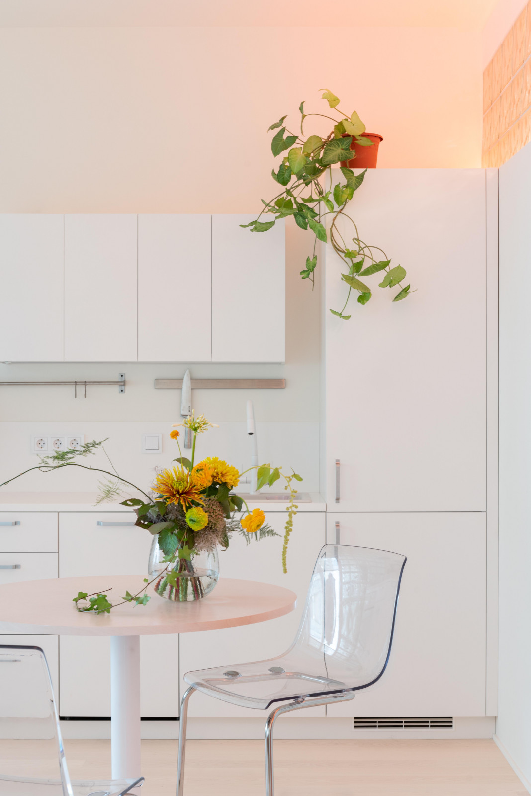 Квартира с стеклоблоками