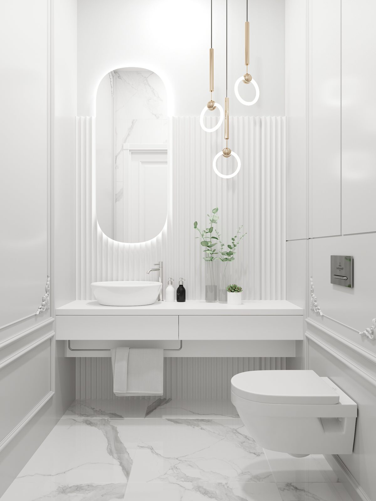 Дизайн интерьера: «Неоклассика в ЖК Суббота»