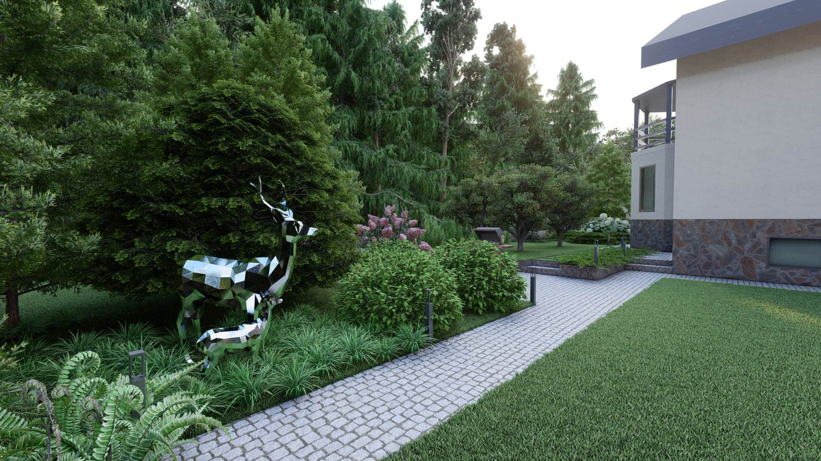 В ОБЪЯТИЯХ ЛЕСА