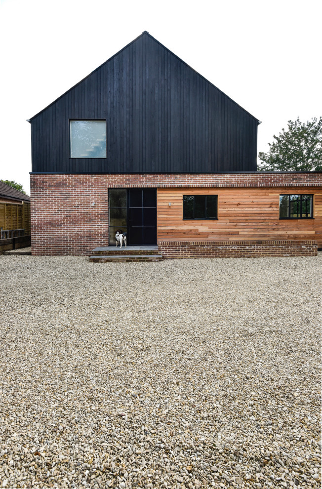 Design ideas for a contemporary exterior in Gloucestershire.