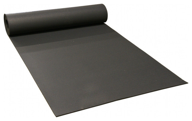 Rubber-Cal Recycled Rubber  Gym Flooring-1/4x48x144 inch-3 Rolls-144 Sqr/Ft