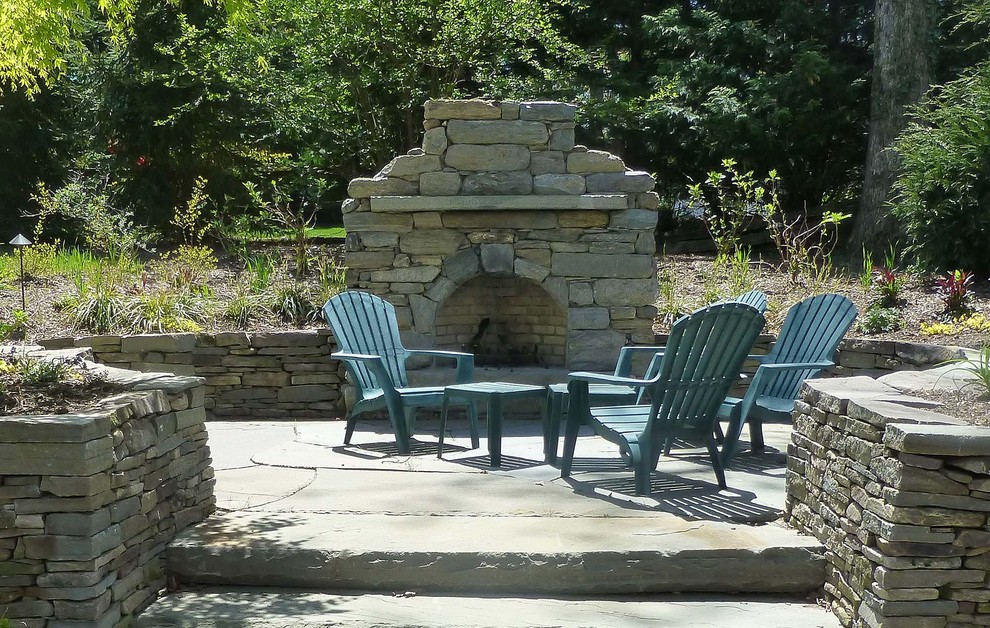 Patio - rustic patio idea in Philadelphia