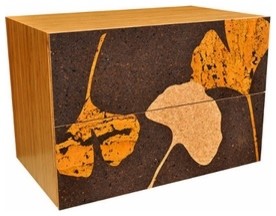 Iannone Design | Ginko Leaf Cork Filing Cabinets