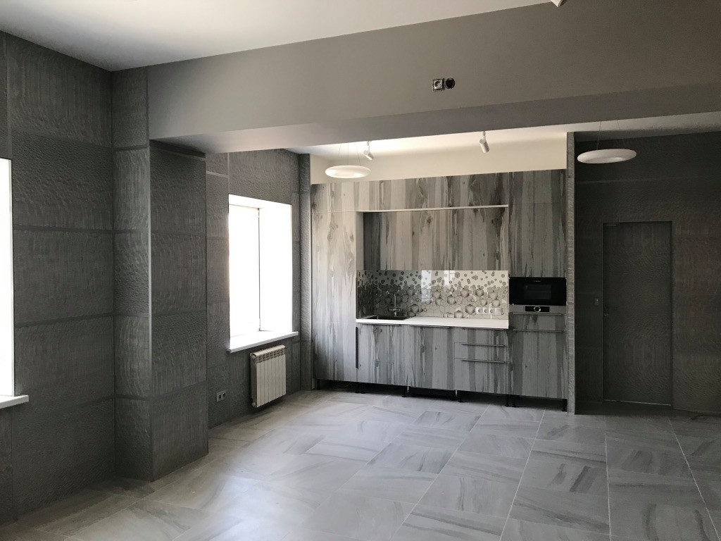 Зона кухни | отделка стен панелями