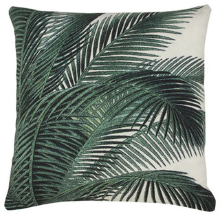 leaf pattern cushions