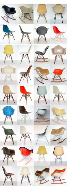 Eames dining chairs