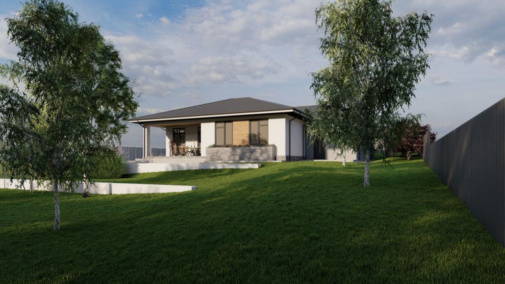 Проект дома на готовом фундаменте