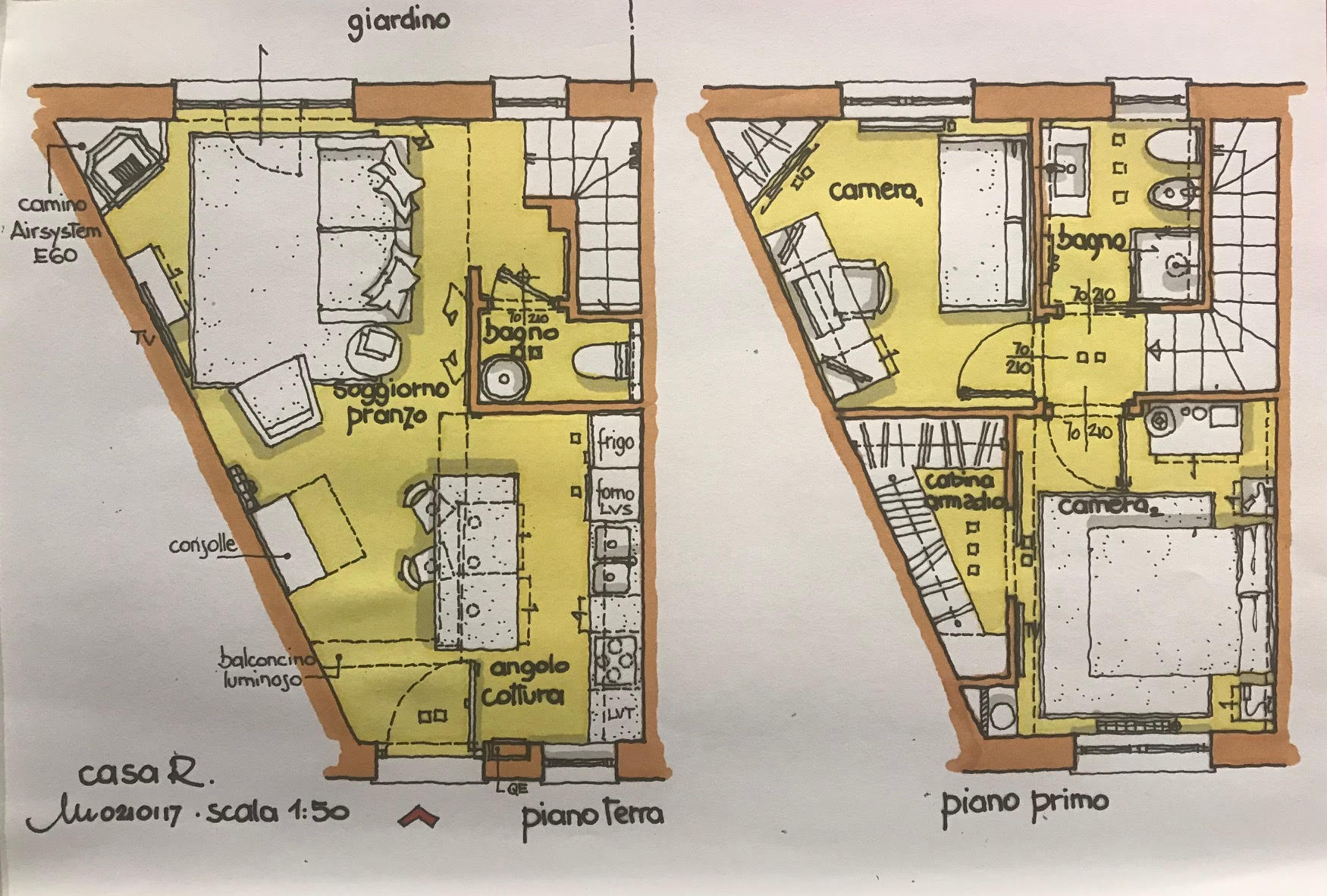 Villetta a schiera a Nepi