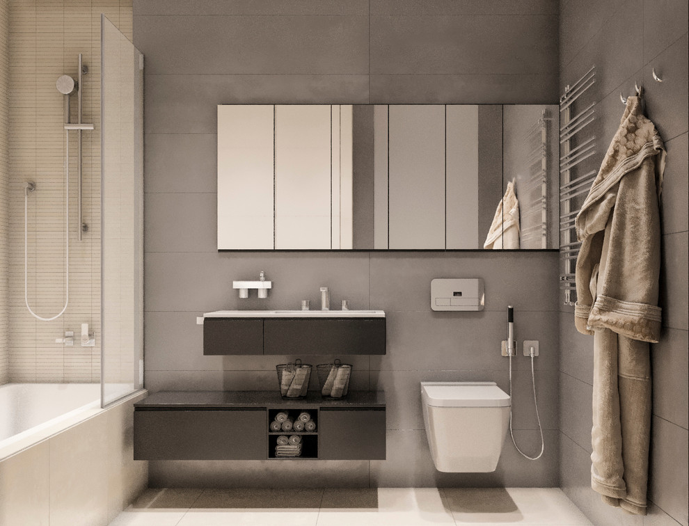 Брутальный минимализм в ЖК "TIME"