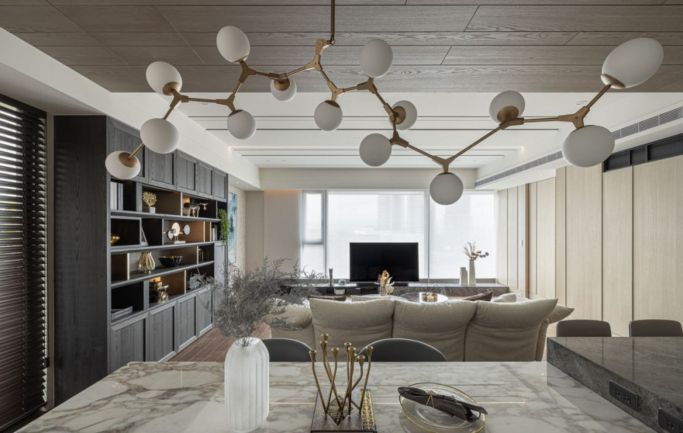 Выразительный интерьер в Премиальной башне ОКО от L DESIGN