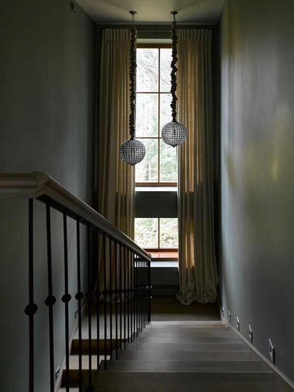 Лестничная площадка, Дом в подмосковье (Проект Марии Пилипенко и Екатерины Федор