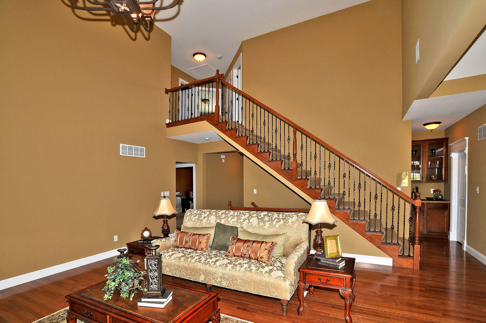 1 5 Story Home With Open Floor Plan Traditional Staircase St