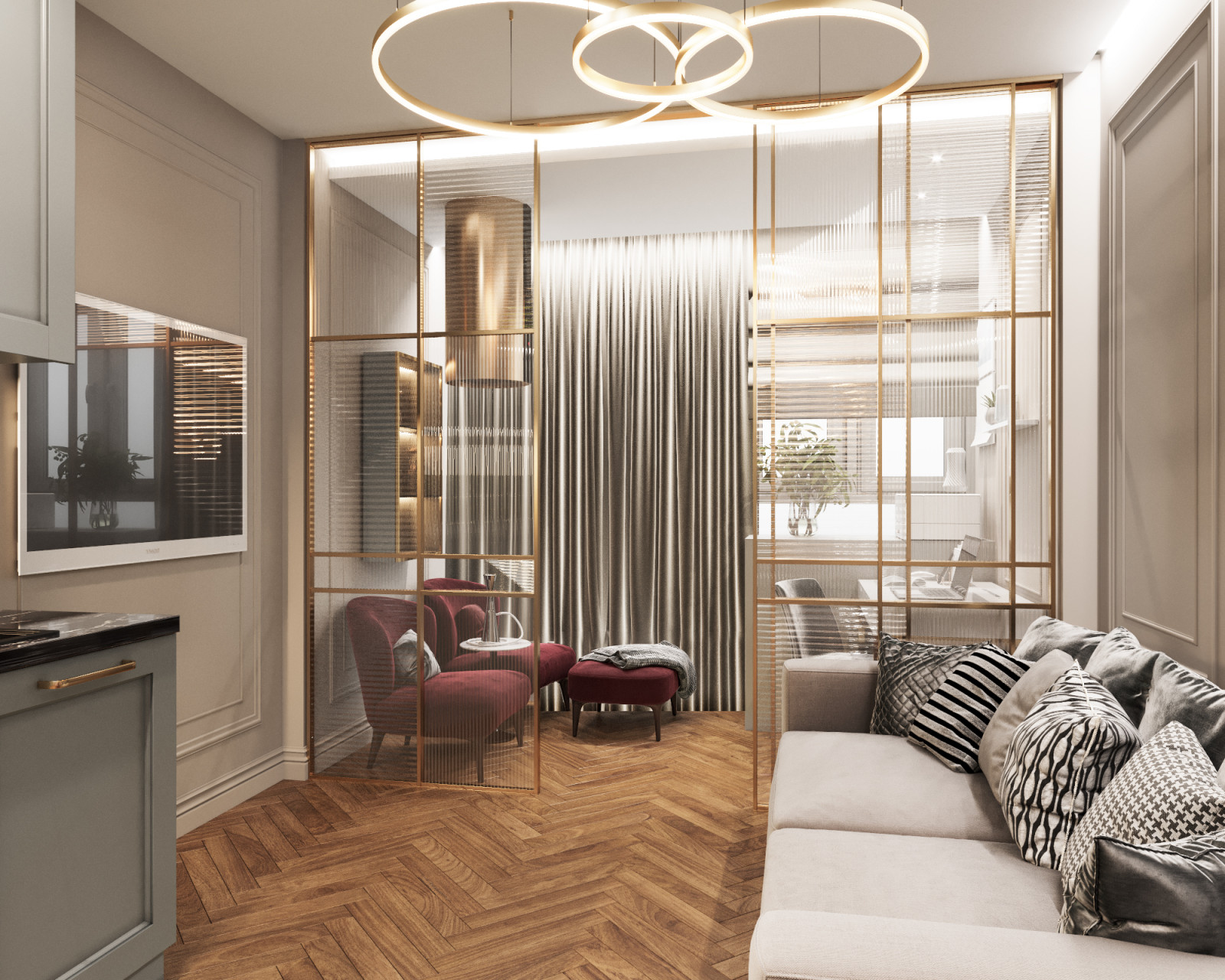 Проект  ЖК Голден Сити 97 м.кв.