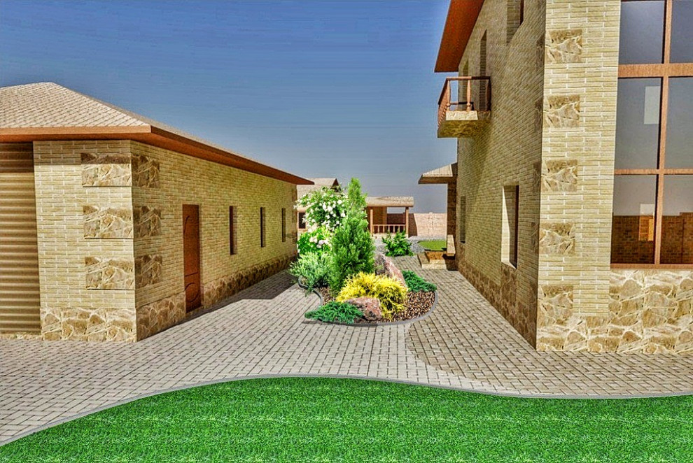 Ландшафтный дизайн в п. Молодёжный (Иркутск)