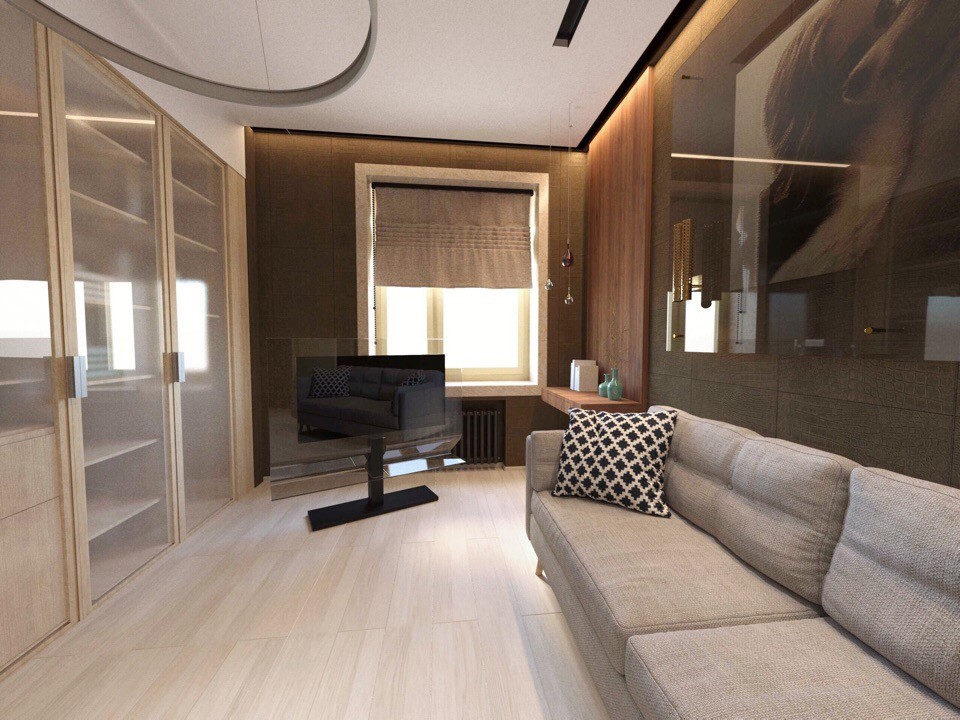 Визуализация квартиры в современном стиле