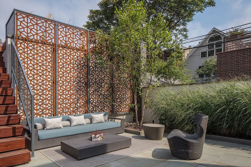 Urban Outdoor Retreat - Lounge Seating - Modern - Patio - Chicago - by