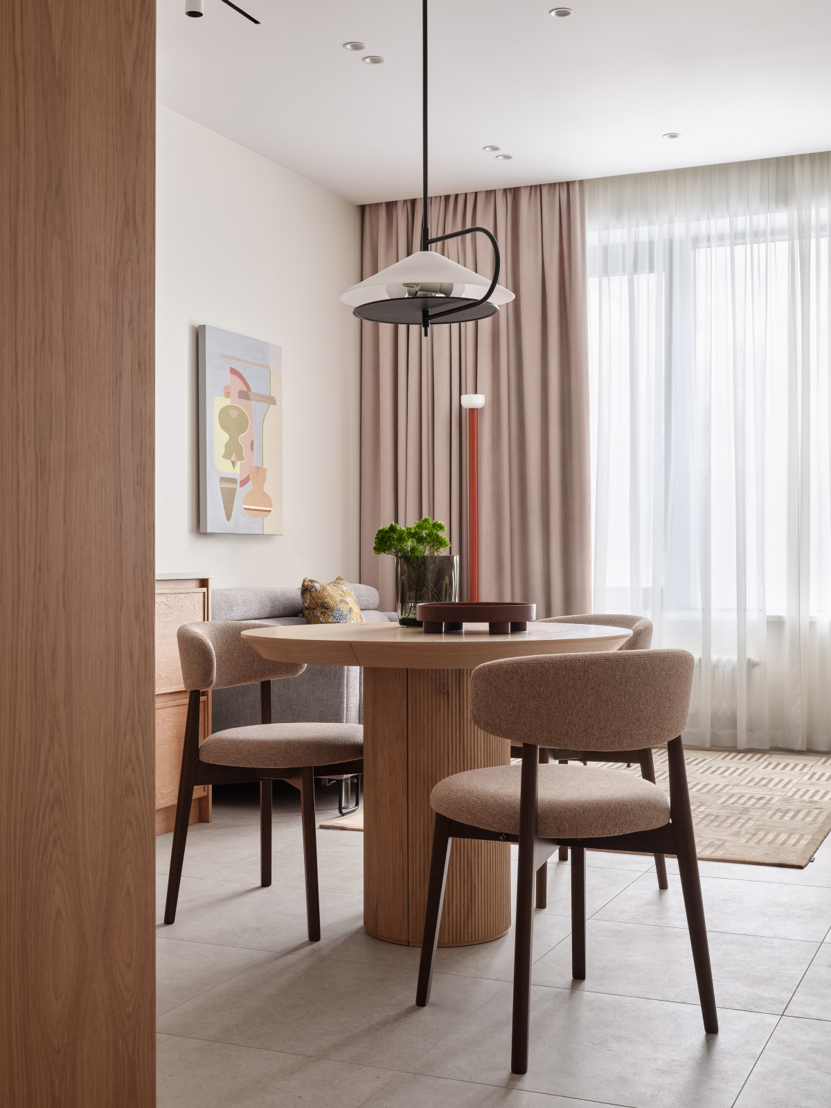 Скандинавский интерьер в квартире на берегу Москвы-реки: Интерьер+Дизайн