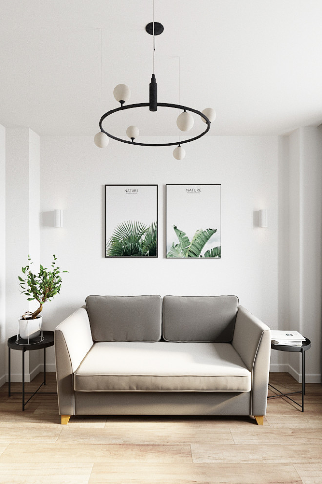 Рабочий кабинет в скандинавском стиле