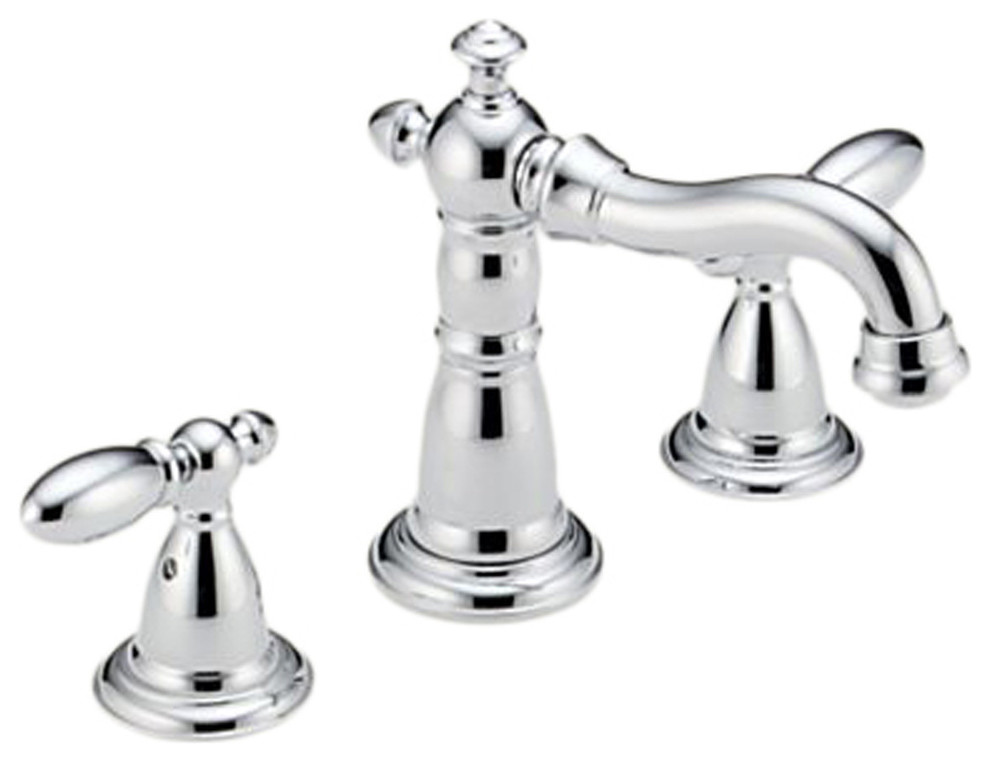 Delta 3555LF-216 Victorian Two Handle Widespread Lavatory Faucet (Chrome)
