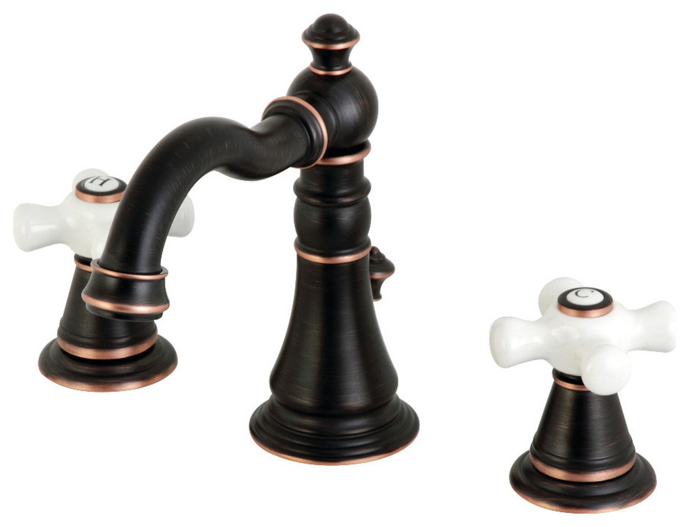 Fauceture FSC1976APX 8 in. Widespread Bathroom Faucet, Naples Bronze