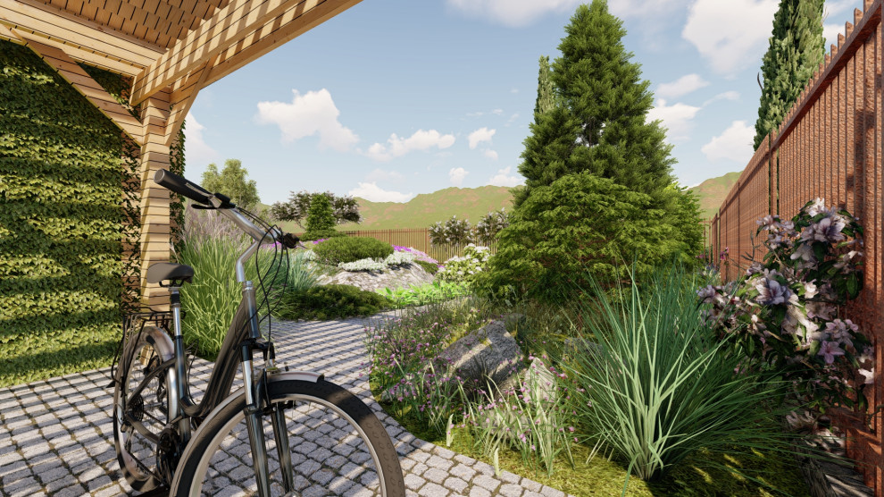 Каменистые устройства на участке 7 соток. "День/Ночь"