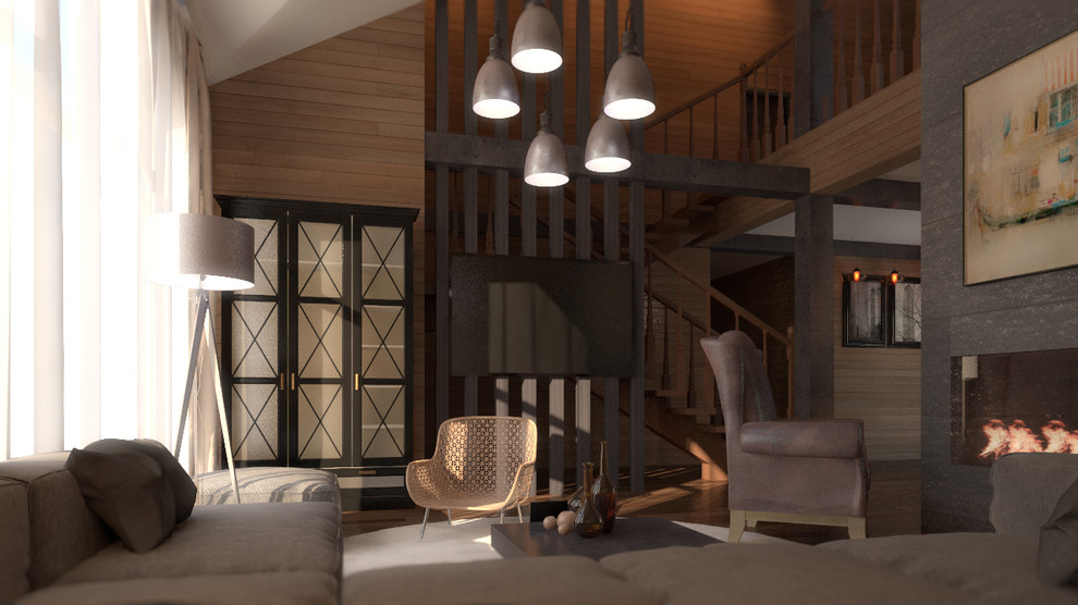 Деревянный дом в Непряхино