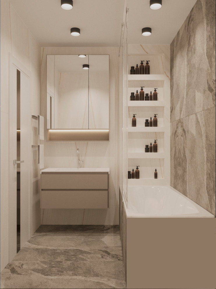 Квартира в современном стиле.