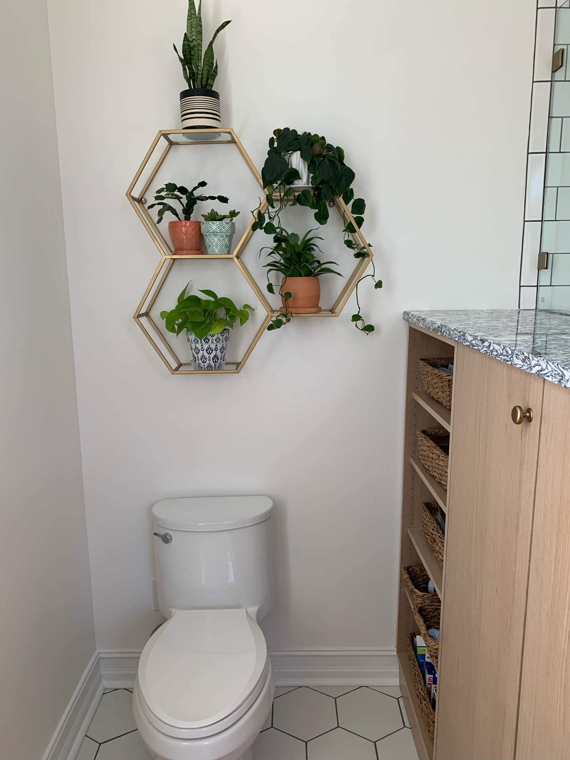 Eclectic Boho Master Bath