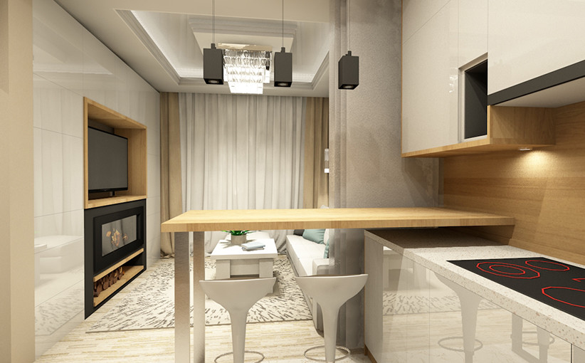 Однокомнатная квартира в ЖК Кристалл