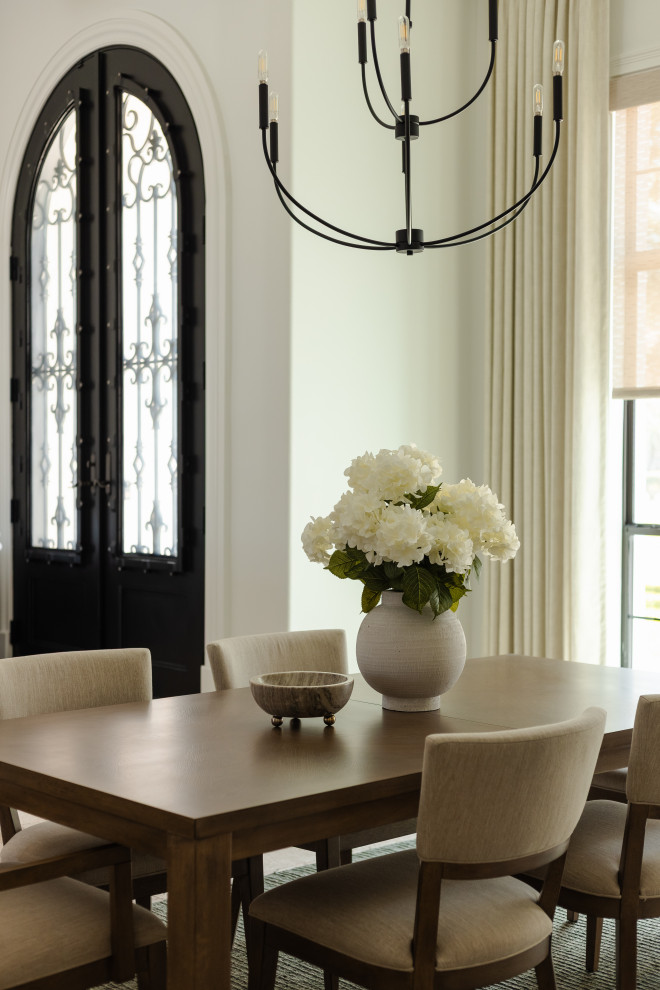 Home design - transitional home design idea in Orlando