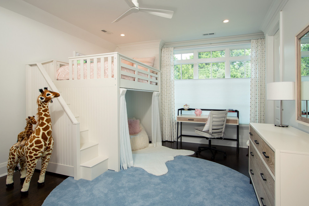 This is an example of a transitional kids' room in DC Metro.