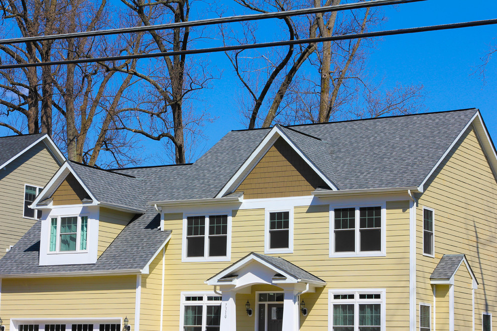 Finished Roofing Work Craftsman Exterior DC Metro Finished Roofing Work Craftsman Exterior DC Metro