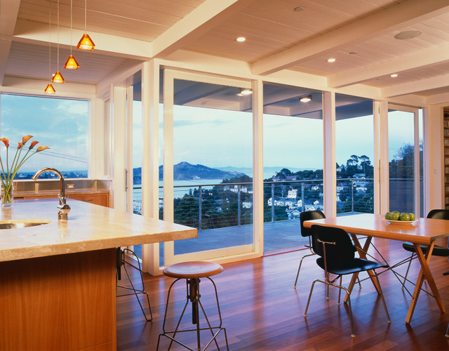 Sausalito Residence modern-esszimmer
