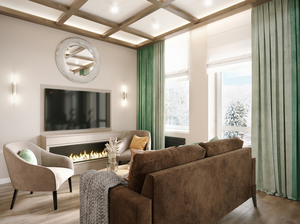 Дизайн-проект дома в КП А la Катуар