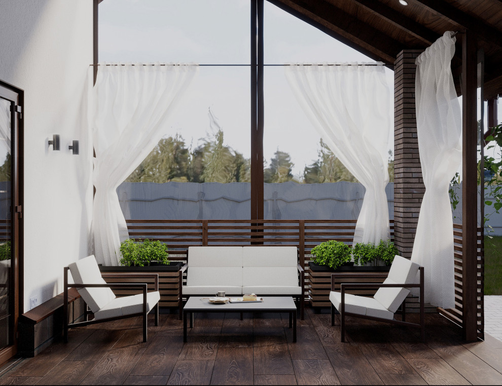 Дизайн-проект дома в Подмосковье