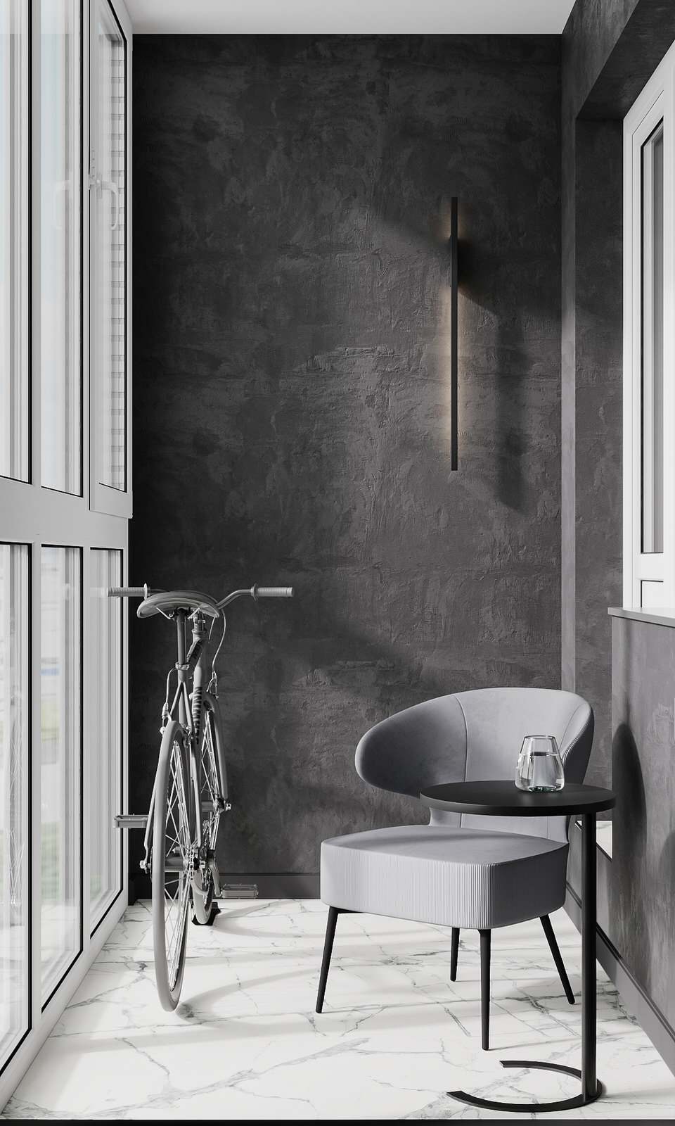 Интерьер квартиры в ЖК "Гармония"