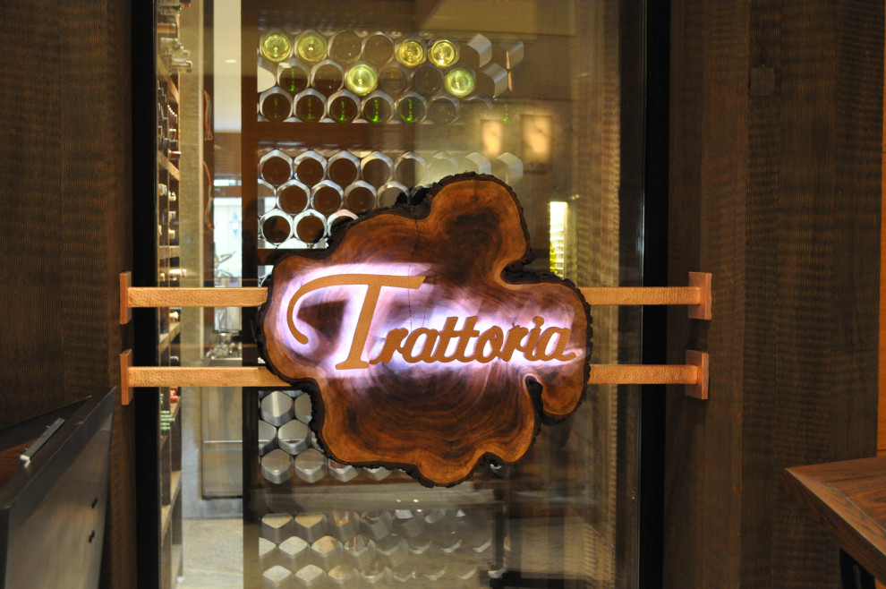 Black WineHive Pro at Taj Hotel Trattoria Restaurant in Mumbai, India