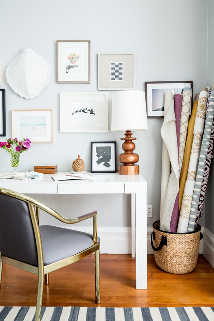 Transitional Home Office klassisch-modern-arbeitszimmer
