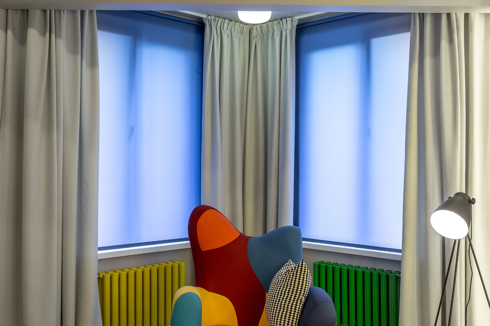 Штульповые окна в "коробке с карандашами"