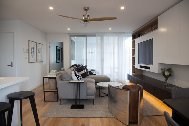 Coogee Residence contemporary-living-room