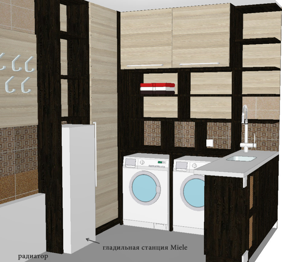 Постирочная в коттеджном посёлке Пестово