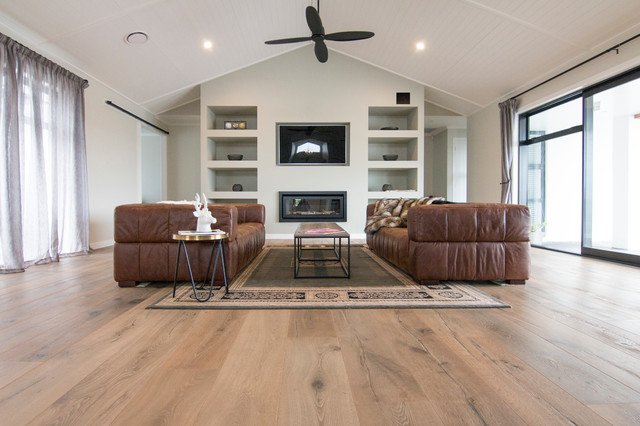 Refined Rustic Home landstil-dagligstue